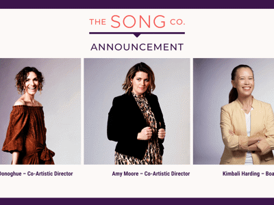 The Song Company appoints new Co-Artistic Directors and new Board Director