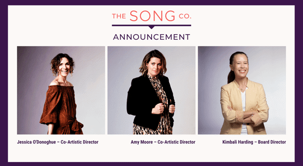 The Song Company appoints new Co-Artistic Directors and new Board Director