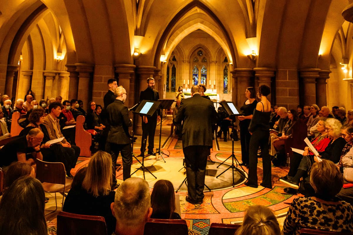 Songs From A Strange Land (2023) at the Crypt of St Mary's Cathedral, Sydney | The Song Company